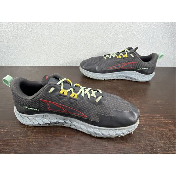 Altra Men\'s Outroad Ego Dark Grey Red Trail Running Shoes Size 11 AL0A7R6N241 main image 11